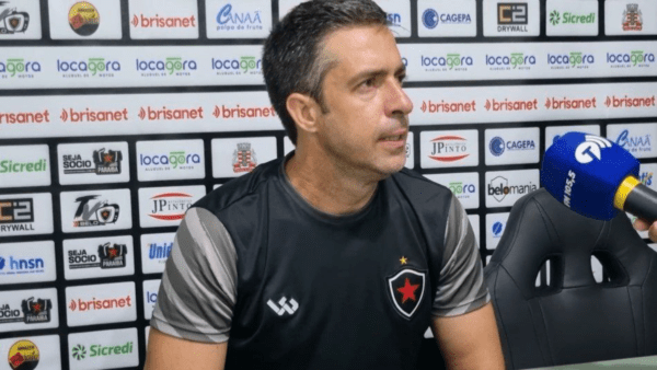 João Burse - Treinador do Botafogo-PB - Coletiva