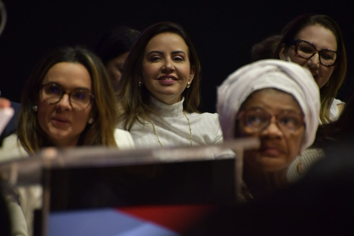 Em lançamento do 'Março das Mulheres 2025', Pollyanna reforça o compromisso do Governo com a proteção e empoderamento feminino Secretária Pollyanna. (foto: divulgação)