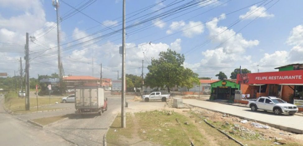 Local onde deverá ser construída a nova praça. (foto: reprodução/Google Maps/Streetview)
