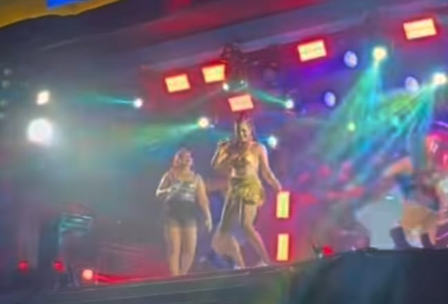 VÍDEO: 'similar' de banda famosa se apresenta em cidade na Paraíba e show viraliza nas redes sociais carnaval paraíba
