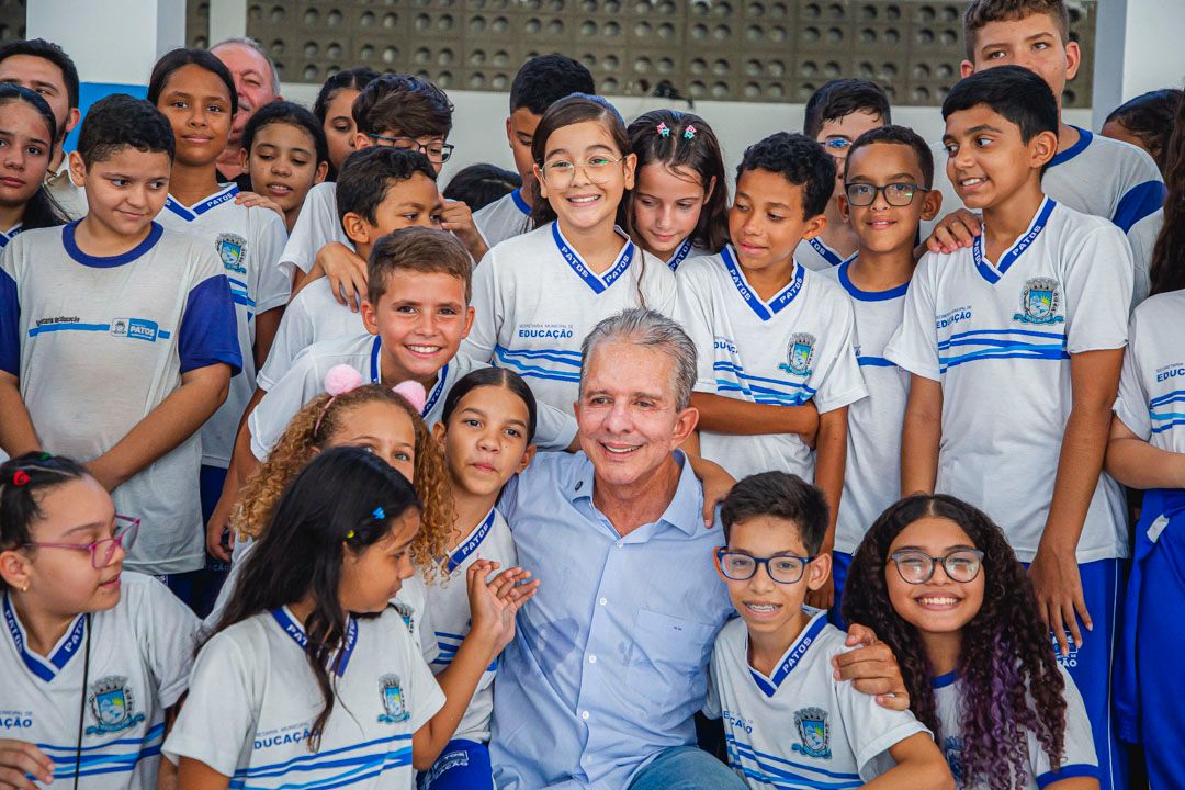 Prefeitura de Patos entrega ampliação e novos investimentos na Escola Sady e Ágaba, no Morada do Sol/Itatiunga