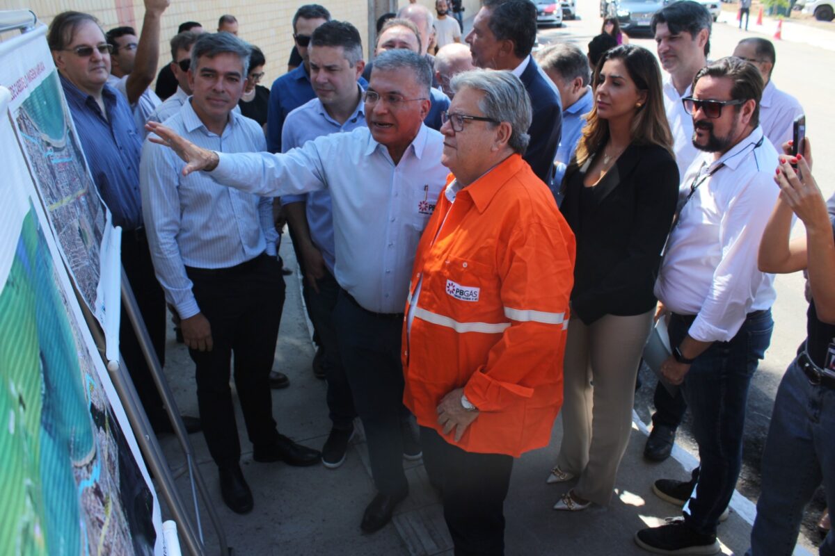 João Azevêdo entrega gasoduto de Cabedelo com investimento de R$ 9,5 milhões
