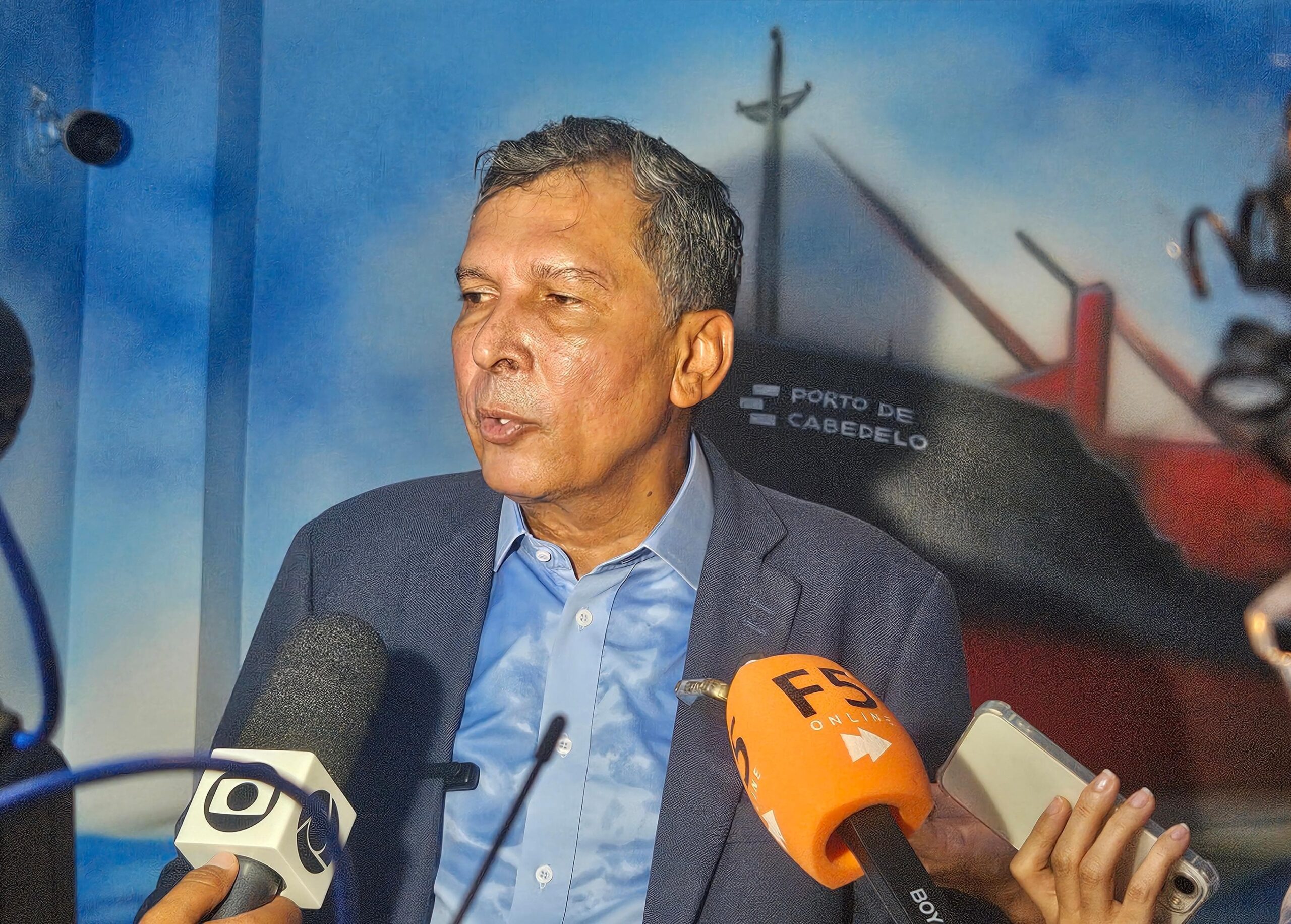 Ricardo Barbosa, presidente da Companhia Docas. (foto: Joaquim Neto)