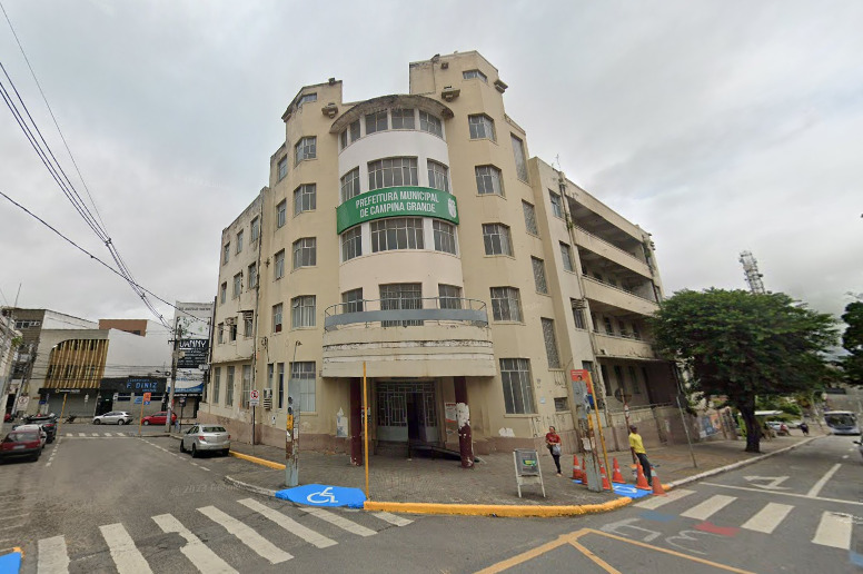 Campina Grande decreta ponto facultativo nesta quinta-feira Prefeitura de Campina Grande. (foto: reprodução/street view/Google Maps)