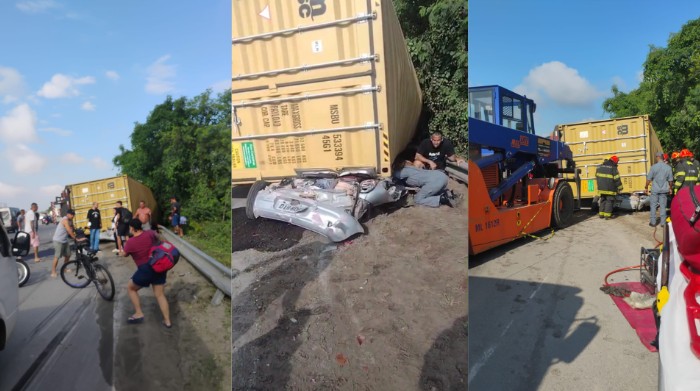 Saiba quem eram os paraibanos de Vista Serrana, mortos em carro esmagado por contêiner em rodovia de São Paulo Saiba quem eram os paraibanos de Vista Serrana, mortos em carro esmagado por contêiner em rodovia de São Paulo