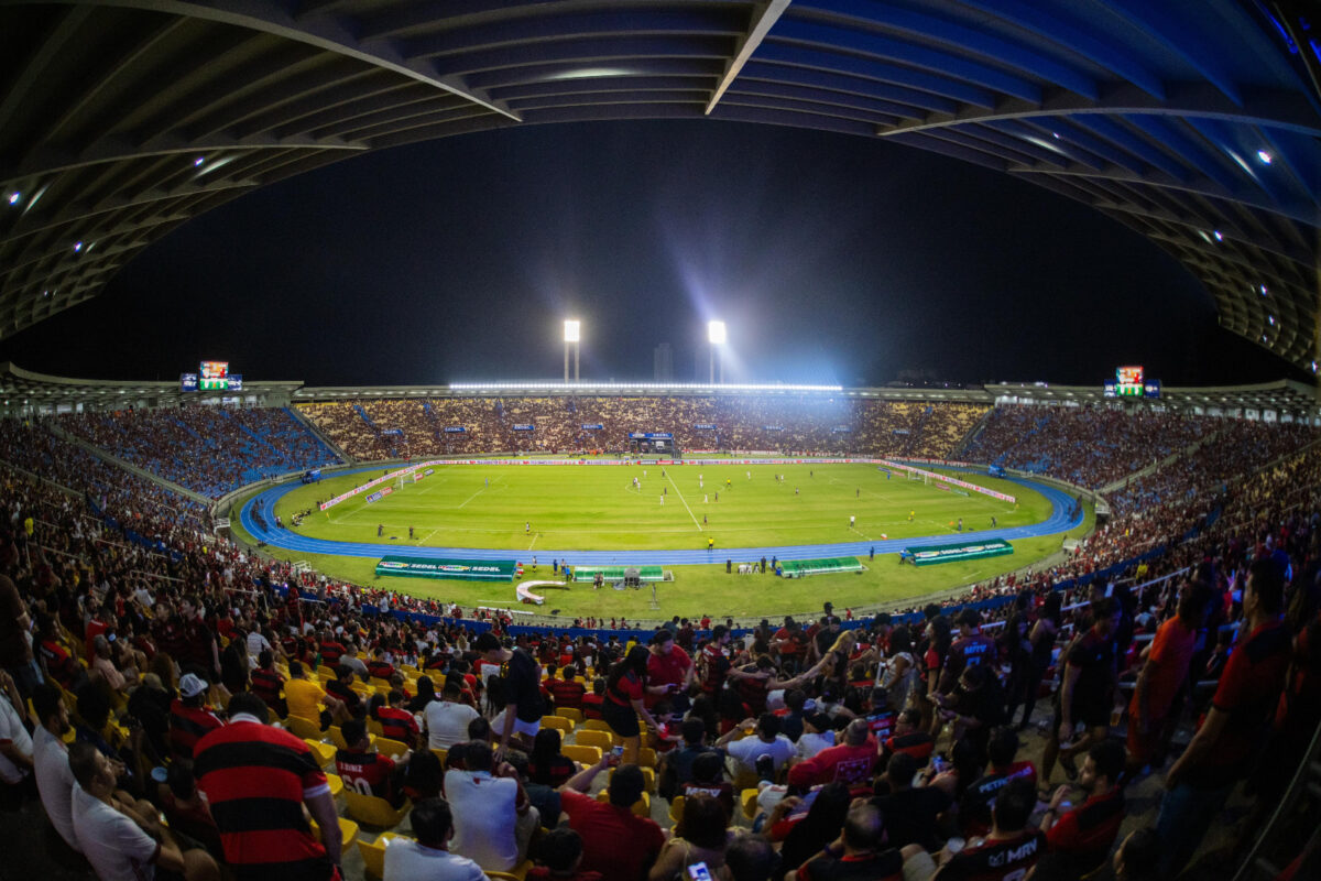 Acordo milionário para venda do mando de campo do Belo ainda não foi fechado e diretoria do Flamengo fez exigências, diz jornalista Estádio Governador João Castelo. (foto: Fernando Santos/Governo do Maranhão)