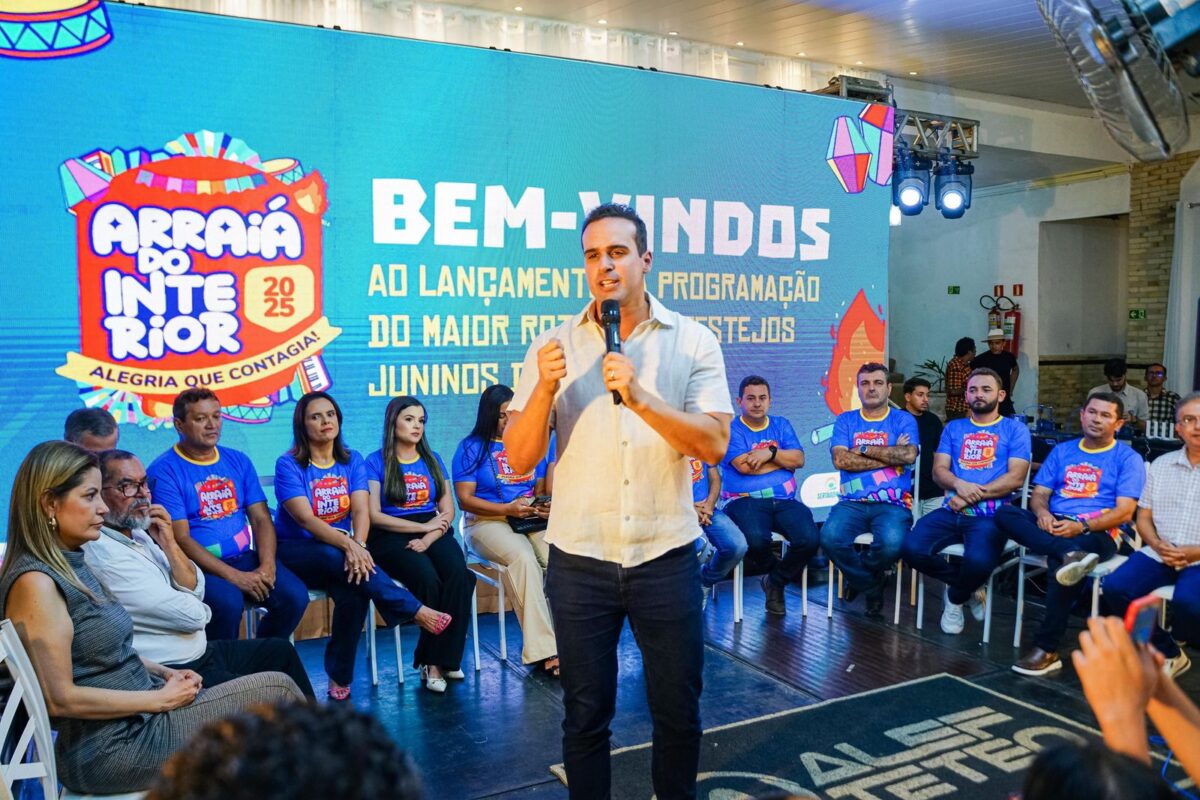 Lucas Ribeiro prestigia lançamento do 'Arraiá do Interior 2025' em Lagoa de Dentro Vice-governador Lucas Ribeiro. (foto: divulgação/assessoria)