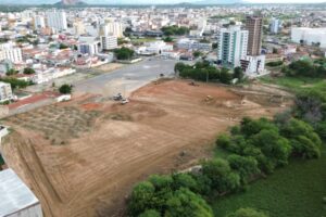 Prefeitura de Patos intensifica obras de ampliação no Terreiro do Forró para o São João Prefeitura de Patos intensifica obras de ampliação no Terreiro do Forró para o São João