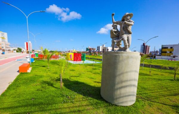 Parque Linear Parahyba IV, localizado no bairro do Bessa, em João Pessoa