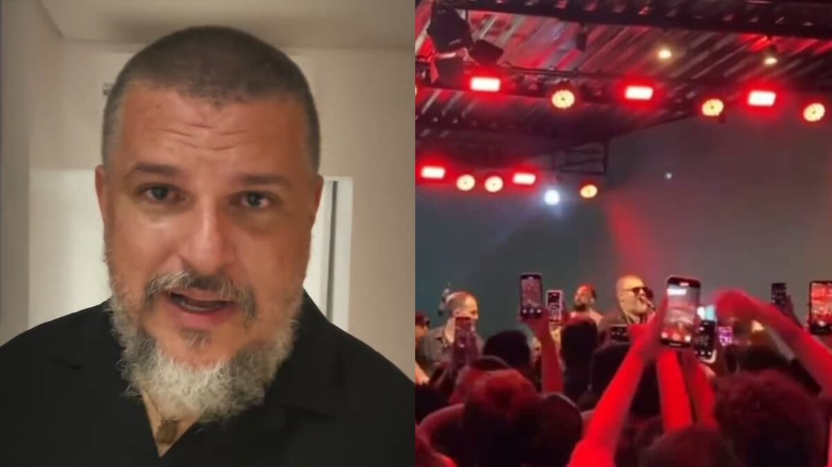 VÍDEO: Seu Pereira tem show interrompido pela polícia em Campina Grande e diz que foi censurado Seu Pereira teve show interrompido em Campina Grande. (foto: reprodução/redes sociais)