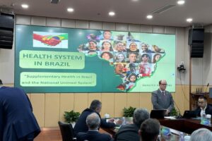Inovação tecnológica e parcerias estratégias: Gualter Ramalho lidera missão técnica na China Na missão, Gualter Ramalho também representou a Unimed do Brasil, onde é diretor de Desenvolvimento de Mercado