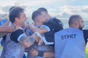 Com gol de Lucas Venuto, Treze-PB vence o Sousa no Amigão e conquista sua primeira vitória na Série D Treze-PB vence o Sousa pela Série D - Foto: Reprodução/Instagram