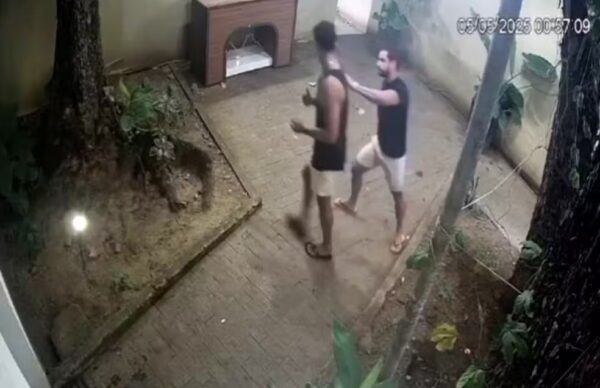 Vídeo mostra momento em que delegado atira em morador de Fernando de Noronha vídeo, delegado, tiro, morador, fernando de noronha
