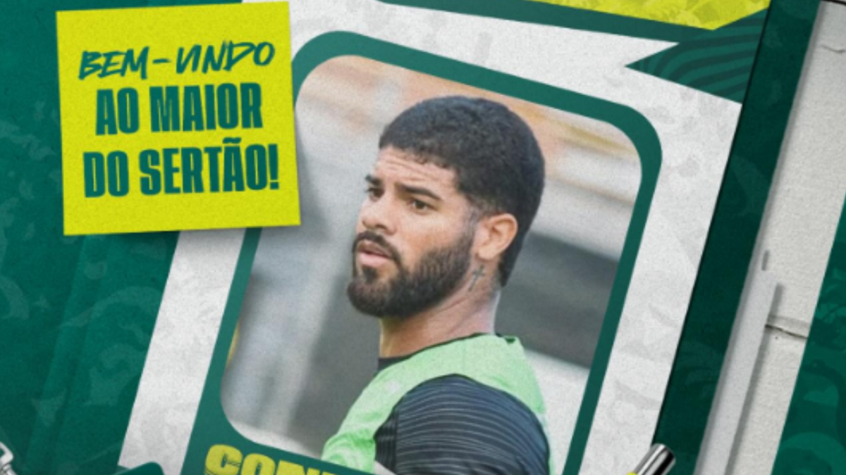Sousa anuncia contratação do meia Wanderson, ex-Treze Wanderson, reforço do SOUSA