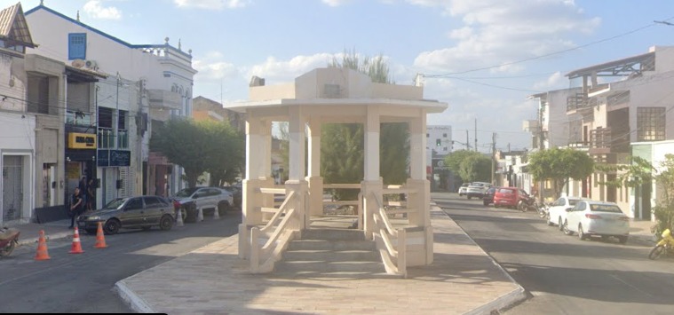 Centro de Picuí. (foto: reprodução/Google Maps)