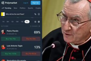 Bets do conclave: após fumaça branca, Pietro Parolin movimenta mais de US$ 2 milhões em apostas online nos EUA Bets do conclave: após fumaça branca, Pietro Parolin movimenta mais de US$ 2 milhões em apostas online nos EUA