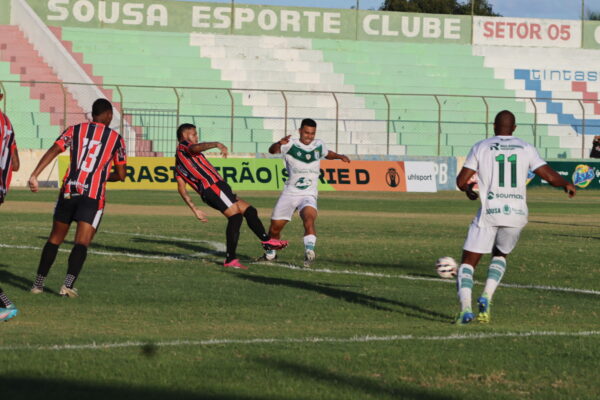 Sousa vence o Ferroviário pela Série D