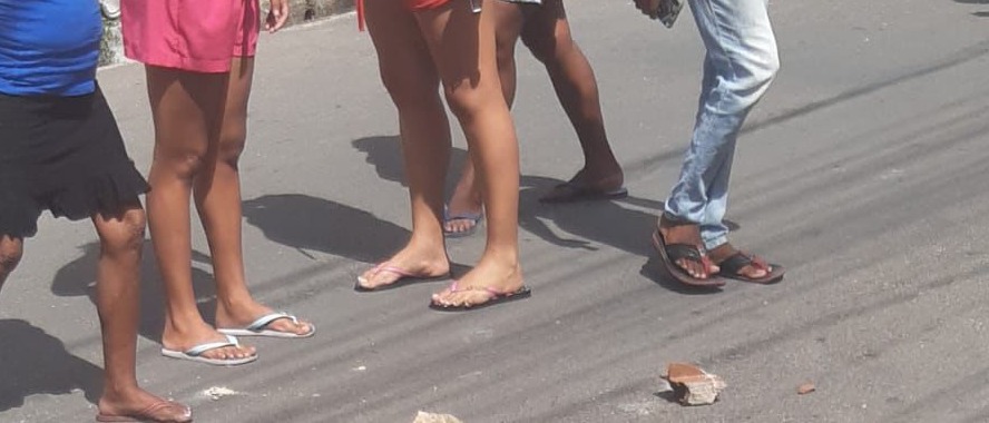 Homem acusado de estuprar criança é espancado e morto em Santa Rita santa rita, homicídio, linchamento, estupro, homem, criança