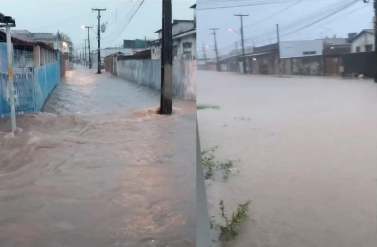 VÍDEO: chuvas voltam a causar alagamentos e caos no trânsito no fim da tarde desta sexta-feira, em João Pessoa VÍDEO: chuvas voltam a causar alagamentos e caos no trânsito no fim da tarde desta sexta-feira, em João Pessoa