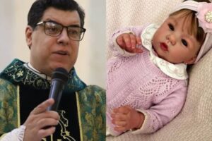 Padre se recusa a batizar bebês reborn e diz ser "caso de psiquiatra"