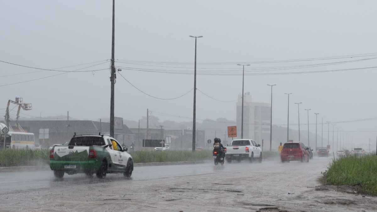 Inmet renova alerta de chuva de até 50 mm para litoral sul da Paraíba