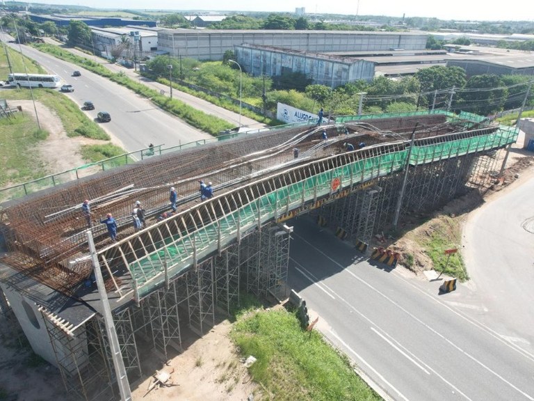 viaduto, bairro das industrias