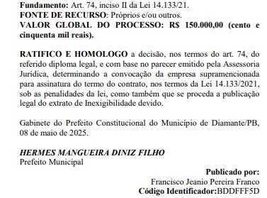 Prefeitura de Diamante vai torrar R$ 1 milhão em shows de Calcinha Preta, Japãozin e outros artistas para São João