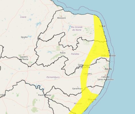 alerta amarelo