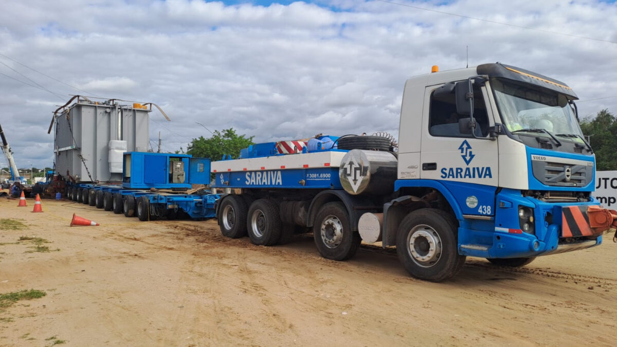 DER-PB coordena transporte do segundo transformador para usina eólica em Nova Palmeira, a partir desta segunda DER-PB coordena transporte do segundo transformador para usina eólica em Nova Palmeira, a partir desta segunda