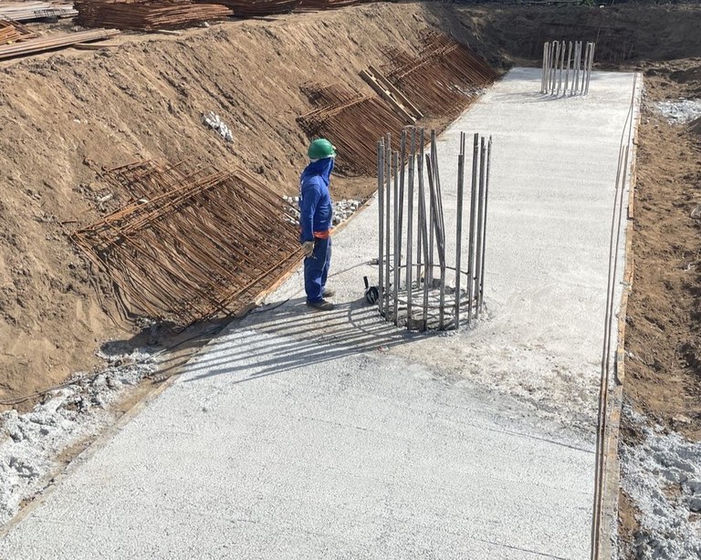Ponte do Futuro: obras chegam a fase de concretagem das estacas; nova etapa deve começar em 15 dias