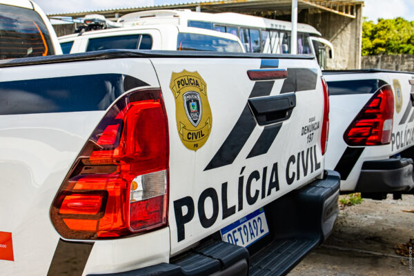 Maníaco da Feira acusado de atacar mais de 20 mulheres é preso em Mamanguape polícia civil da paraíba, viatura