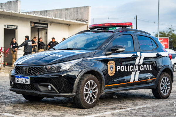 Polícia Civil cumpre mandado contra condenado por roubo qualificado na Paraíba polícia civil da paraíba, viatura