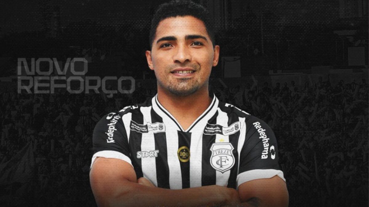 Treze oficializa contratação do meia Bismark, ex-ABC e Botafogo-PB