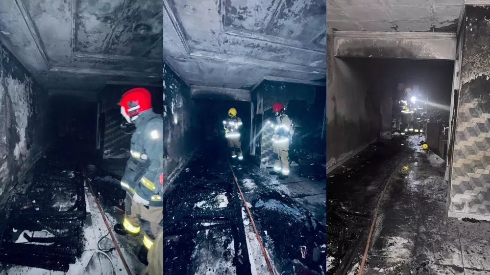 Incêndio em casa deixa quatro pessoas e uma criança feridas, em Patos