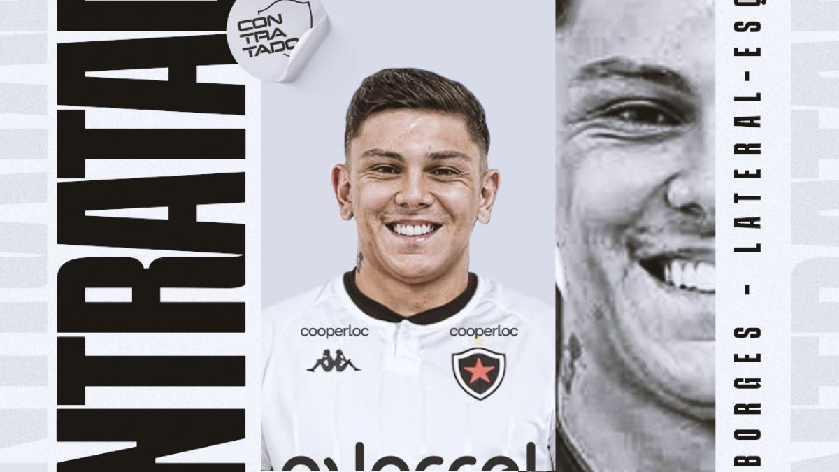Felippe Borges é anunciado pelo Botafogo-PB