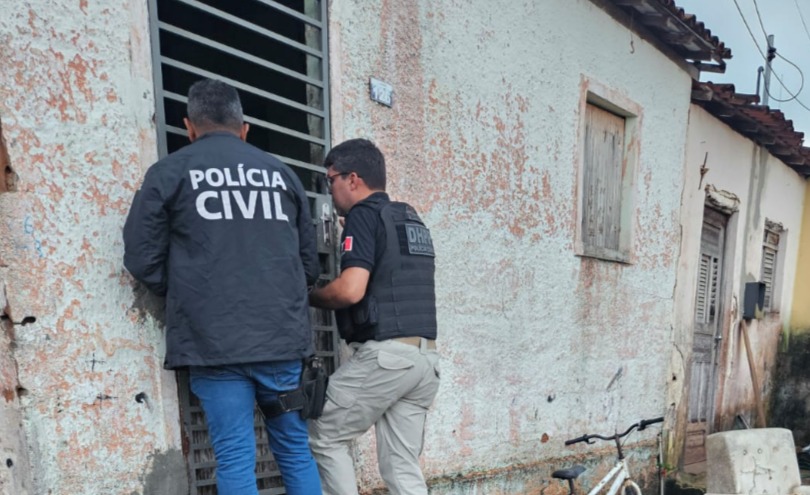 Operação da Polícia Civil mira tráfico de drogas e cumpre 15 mandados no Brejo da Paraíba (foto: divulgação/8ª DSPC) operação