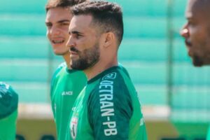 Lateral do Sousa sofre lesões no joelho e não joga mais nesta temporada Fernando Ceará, lateral do Sousa