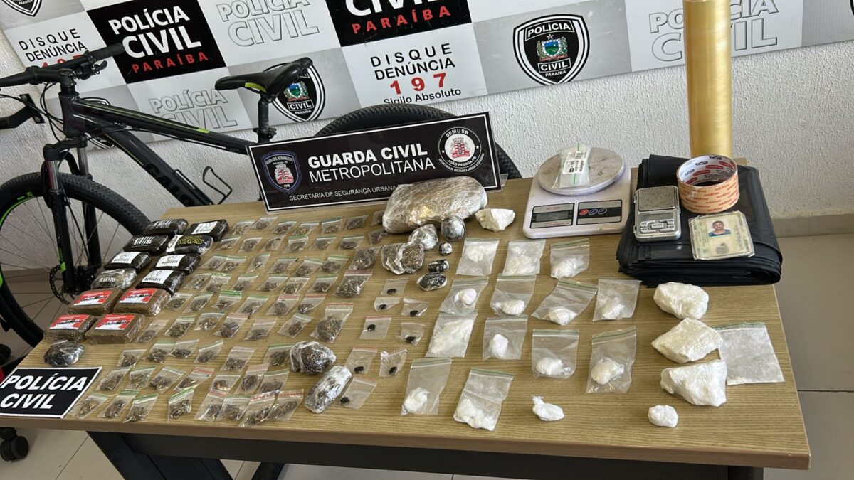 Polícia Civil prende suspeito por tráfico de drogas em João Pessoa Polícia Civil prende suspeito por tráfico de drogas em João Pessoa