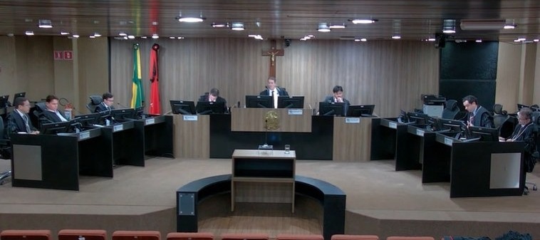 42ª Sessão ordinária do TRE-PB. (foto: reprodução/Youtube TRE-PB)