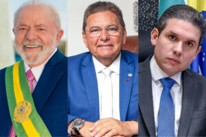 IOF: Adriano Galdino comenta 'queda de braço' entre Lula e Hugo Motta e defende impostos maiores para ricos Lula, Adriano Galdino e Hugo Motta. (foto: reprodução/montagem ClickPB)