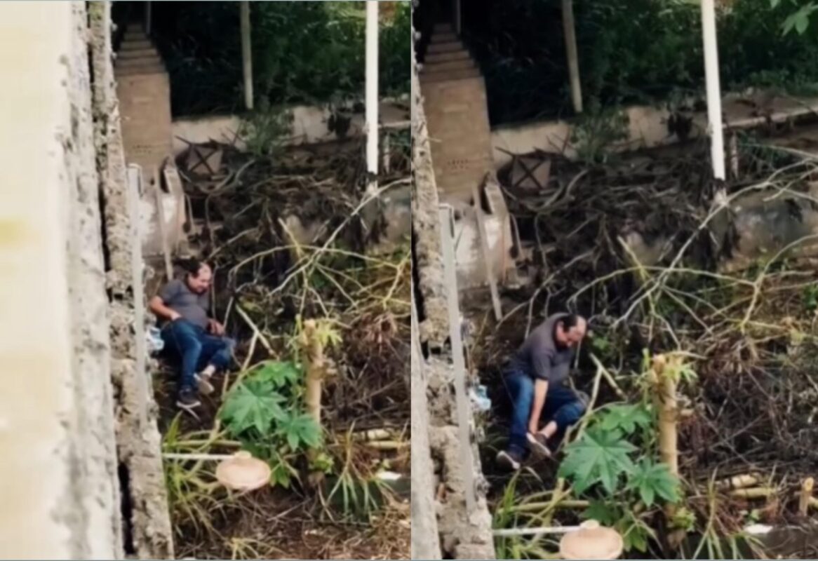 Homem apontado como assaltante de bancos fratura o pé ao tentar fugir da polícia e é preso em Campina Grande Homem apontado como assaltante de bancos fratura o pé ao tentar fugir da polícia e é preso em Campina Grande