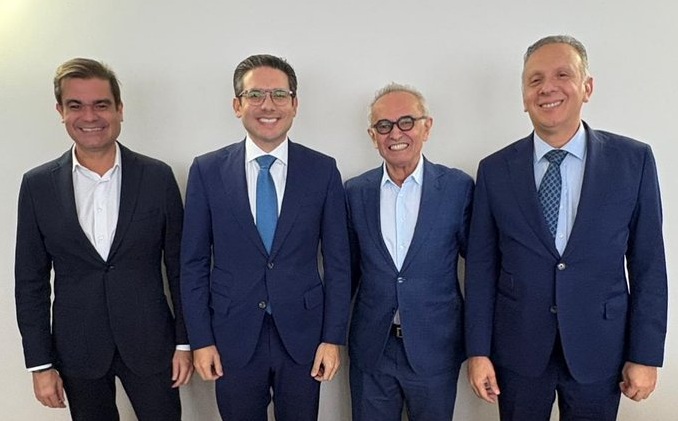 Cícero Lucena comenta sobre reunião com Hugo Motta e Aguinaldo Ribeiro: "seguimos debatendo, com responsabilidade" cícero lucena, hugo motta, aguinaldo ribeiro, mersinho lucena
