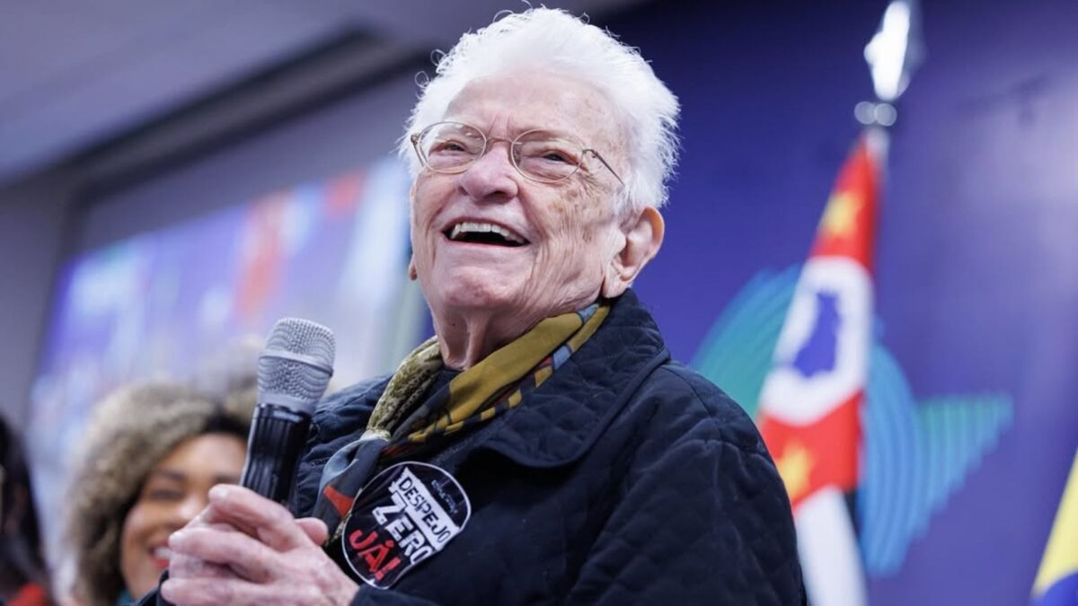 Luiza Erundina recebe título de Doutora Honoris Causa pela UFPB na próxima sexta-feira Foto: Reprodução UFPB