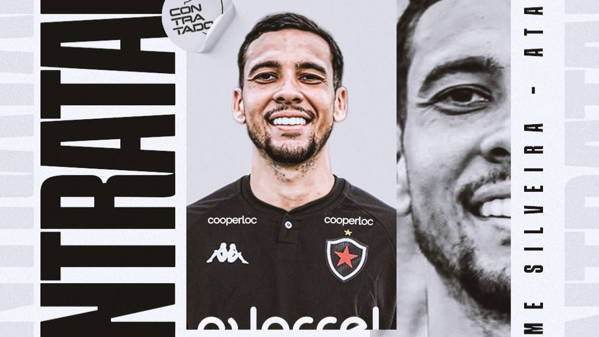 Botafogo-PB acerta chegada do atacante Guilherme Silveira, ex-Juazeirense Guilherme Silveira, Botafogo-PB - Foto: Divulgação