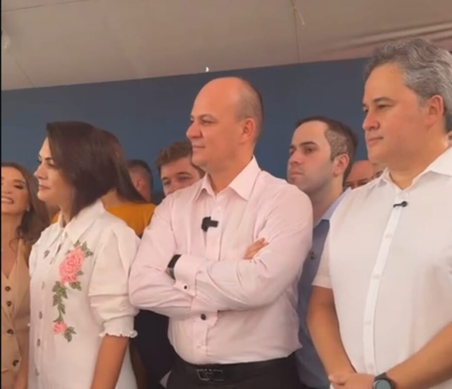 2026: PL oficializa apoio a candidatura de Efraim em evento com Michelle Bolsonaro