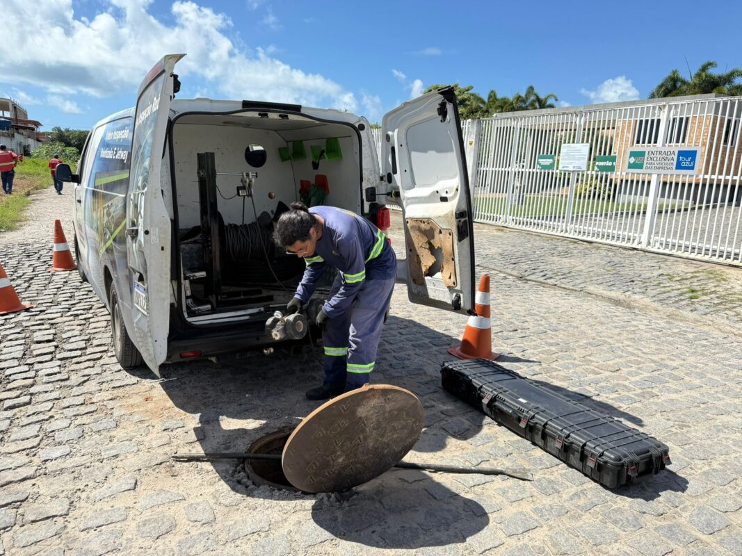 Sudema embarga abatedouro por despejo irregular de esgoto no Rio do Cabelo