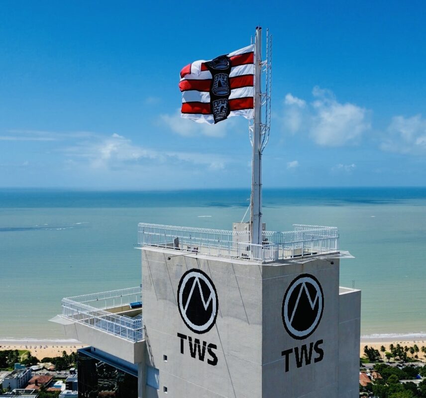 Em agosto, Complexo Tour Genève homenageia João Pessoa com exibição da bandeira da cidade