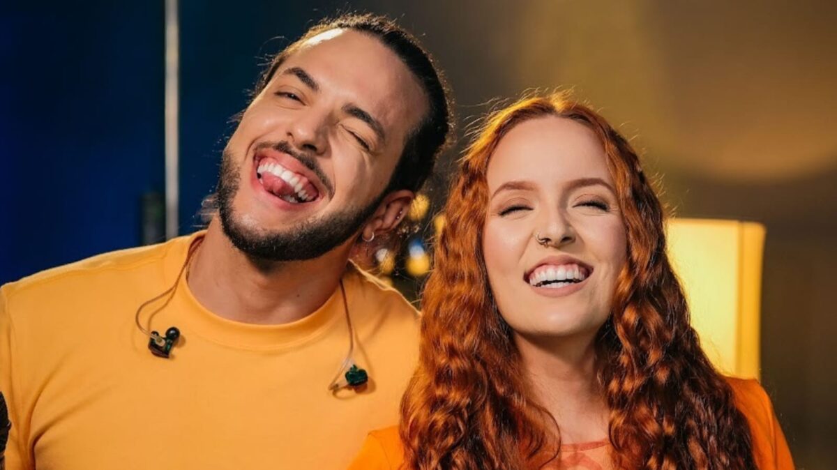 A dupla Matheus Gael e Maria Ercília é a principal atração de hoje na Festa das Neves. (foto: reprodução)