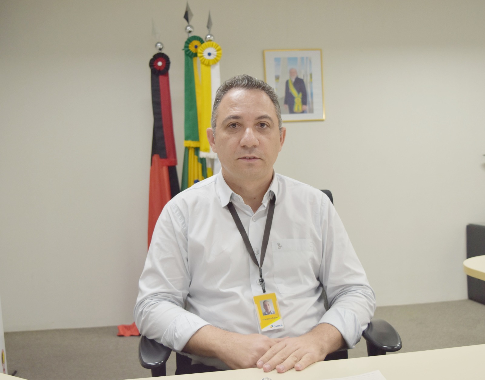 Francisco Euson, novo superintendente dos Correios na Paraíba. (Foto: divulgação/Correios)