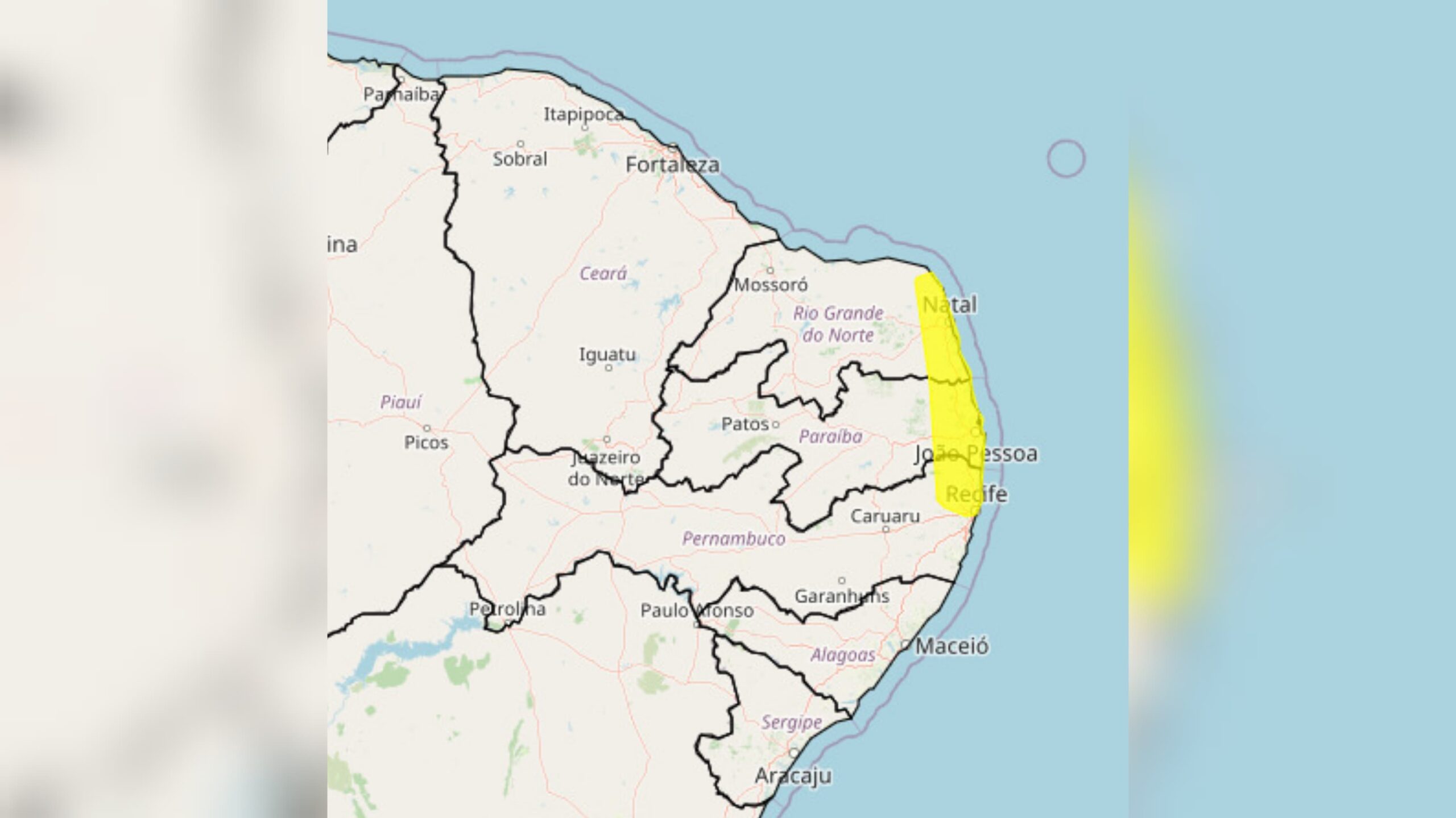 (foto: reprodução/Inmet) 